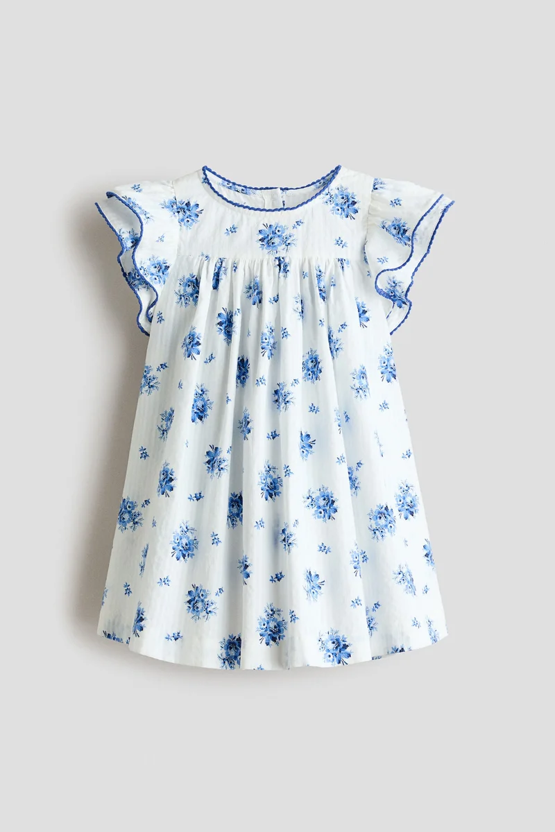 H&M Cotton seersucker dress