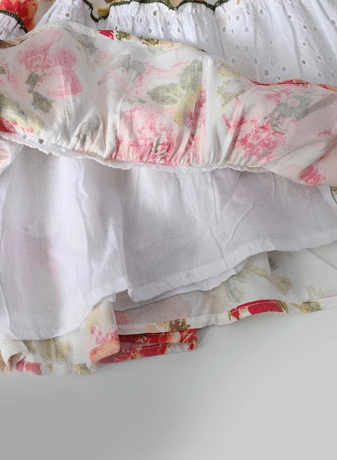 BELLA MODA Floral Tiered Dress