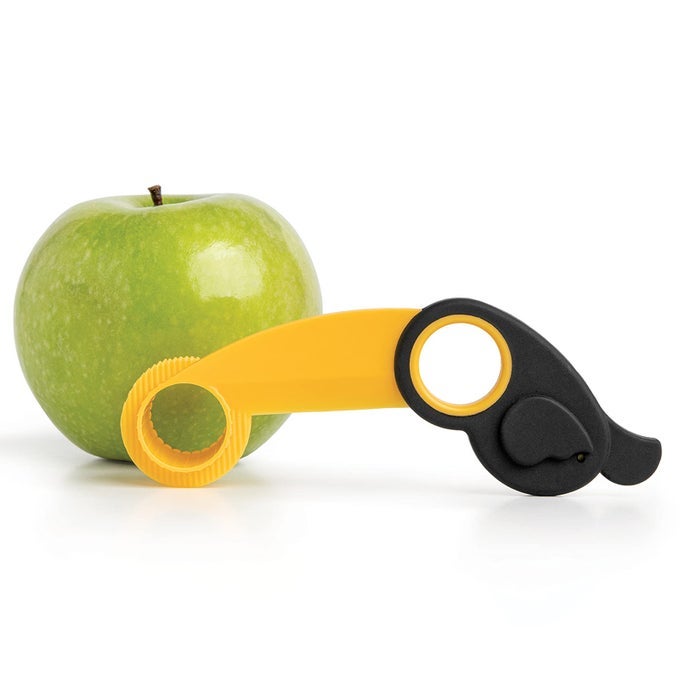 NEW TOCO APPLE PEELER SLICER CORER HEAVY DUTY EASY AND SAFE TO USE FRUIT CUTTER UPGRADED APPLE SLICER CORER CUTTER WEDGER TOOL THIN APPLE SLICER CUT SPIRAL APPLE SLICES
