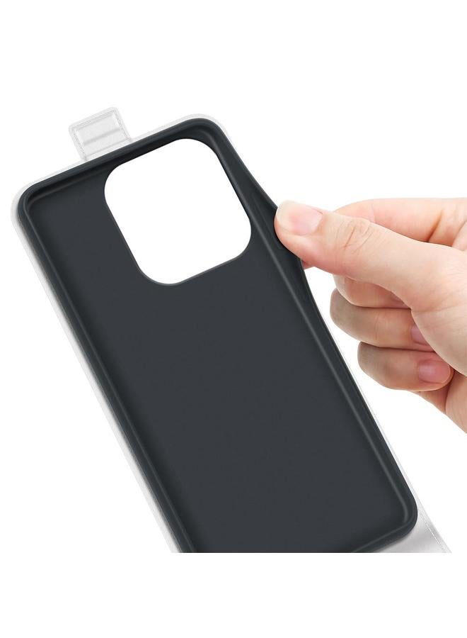 زبون جراب هاتف Honor 400 Lite R64 بتصميم عمودي من الجلد - Image 5