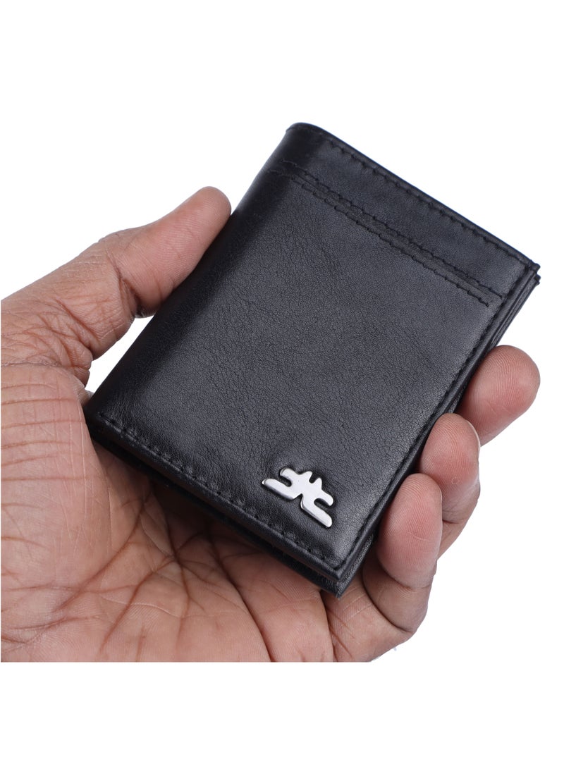 LAVERI LEATHER Laveri Genuine Leather Designer Card Holder Wallet With RFID Protection 4386  - Image 4