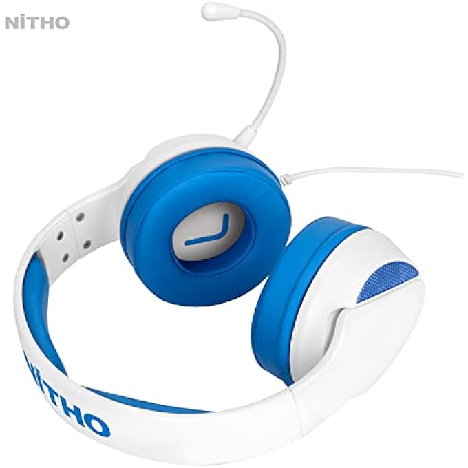 NITHO JANUS STEREO GAMING HEADSET SKY, COMPATIBLE WITH PC/PS4/PS5/XBOX ONE/XBOX SERIES X S/SWITCH/PHONES (PC ADAPTER INCLUDED) (ELECTRONIC GAMES/NINTENDO_SWITCH/PLAYSTATION_4/XBOX_ONE) - Image 3