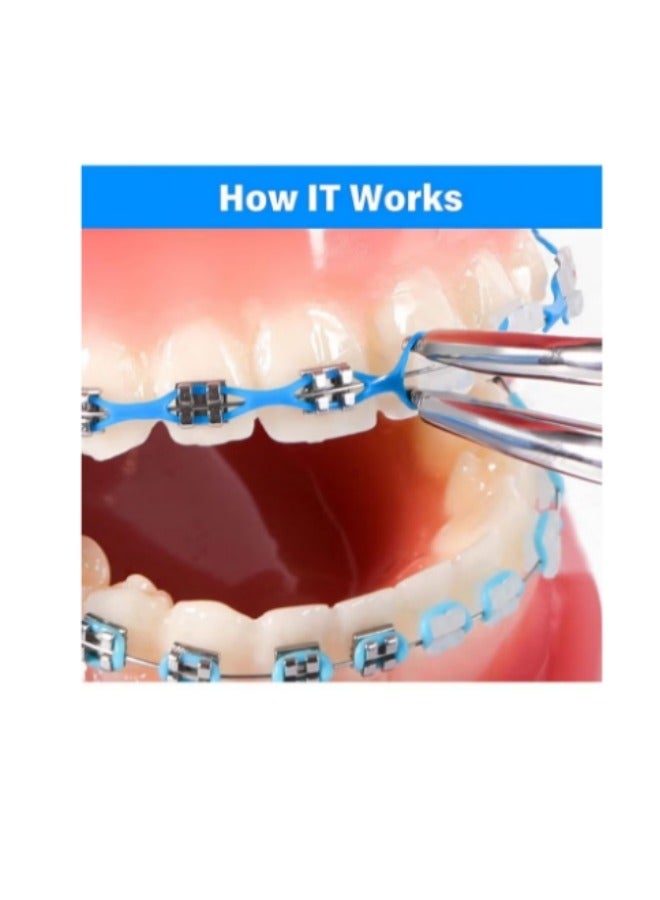 4.57M Orthodontic Rubber Chain, Braces Dynamic Chain (4.0mm) - Image 4