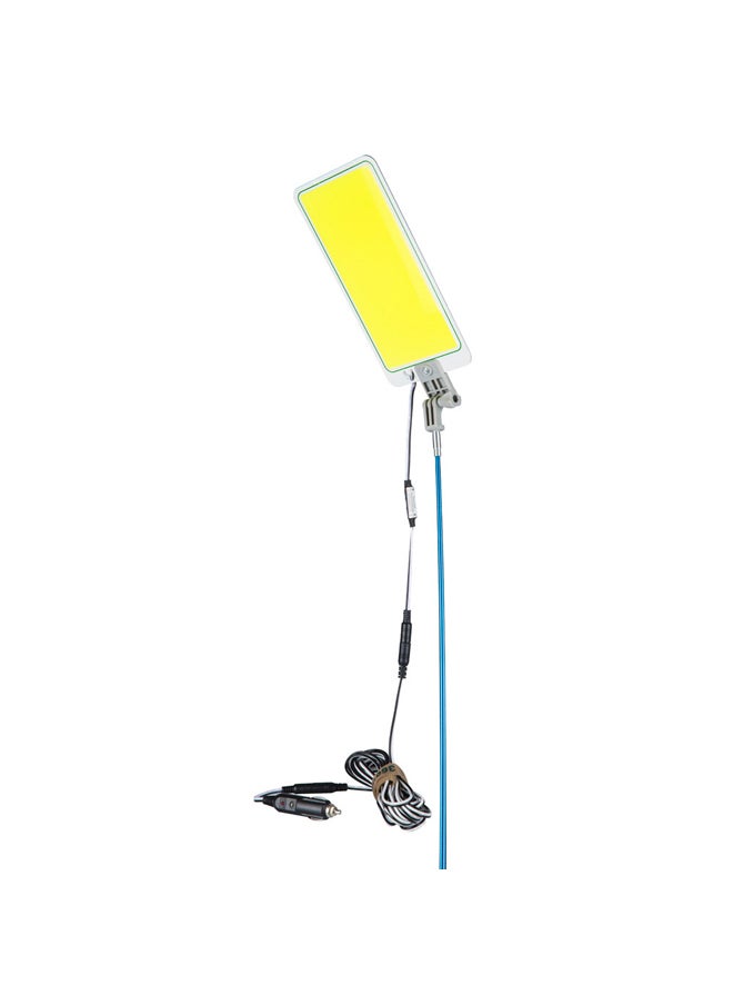 السنيدي - لمبة السنارة، مصباح LED COB متعدد الوظائف للأماكن الخارجية متعدد الأوضاع للتخييم، ازرق، 2400 لومينز - Image 1