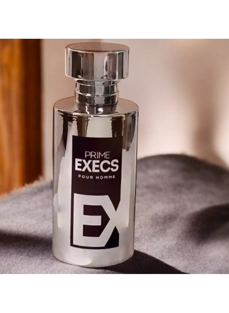 AL GAZAL Prime Execs Pour Homme Eau De Parfum – 100ml | Fresh Citrus, Woody & Earthy Fragrance for Men - Image 3