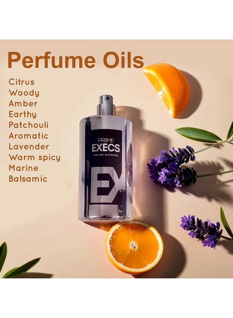 AL GAZAL Prime Execs Pour Homme Eau De Parfum – 100ml | Fresh Citrus, Woody & Earthy Fragrance for Men - Image 5