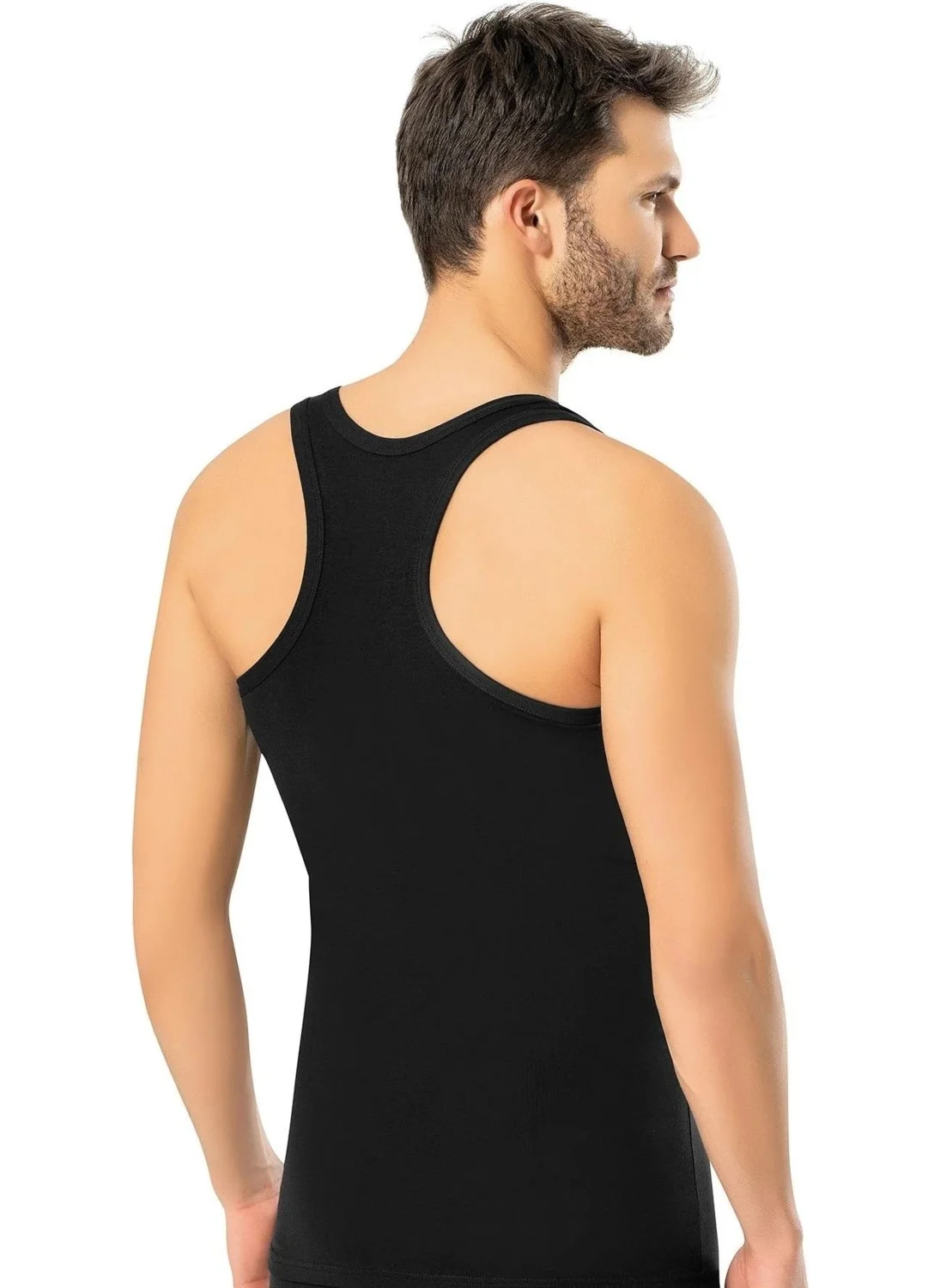 إيردم Men's Lycra Sports Brace Undershirt 1121 - 6 Pieces