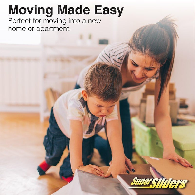 SoftTouch Super Sliders 4703595N 3 Inch Slider Pad Move Heavy Appliances Effortlessly 3 Beige - Image 2