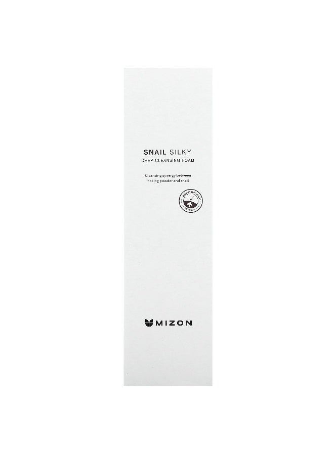 Mizon, Snail Silky Deep Cleansing Foam, 5.29 oz (150 g) - Image 2