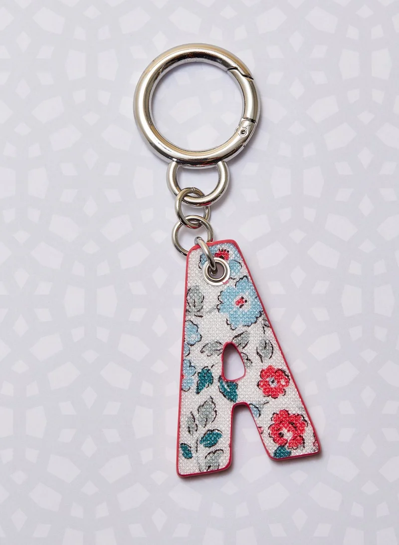Cath Kidston A Initial Charm Keyring