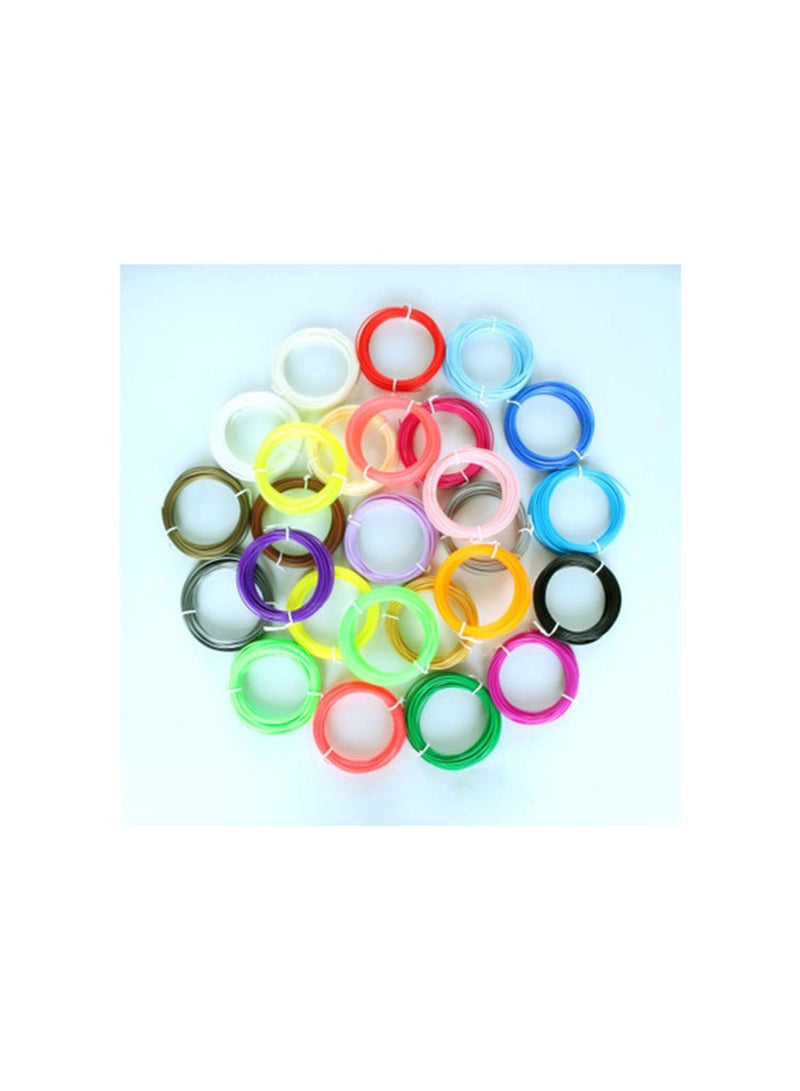 GGOOT 3D Printer Filament, 10 Meters 3D Pen Filament Refills 1.75mm ABS Filament with Random Color Bundle for 3D Printers As Shown - Image 5