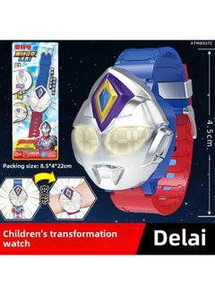 Genuine Smart Ultraman Watch Mecha Deformation Children Boys Girls Ultraman Hero Watch Toy Gift-Color:Ultra Q-change Watch-ultraman Dekai