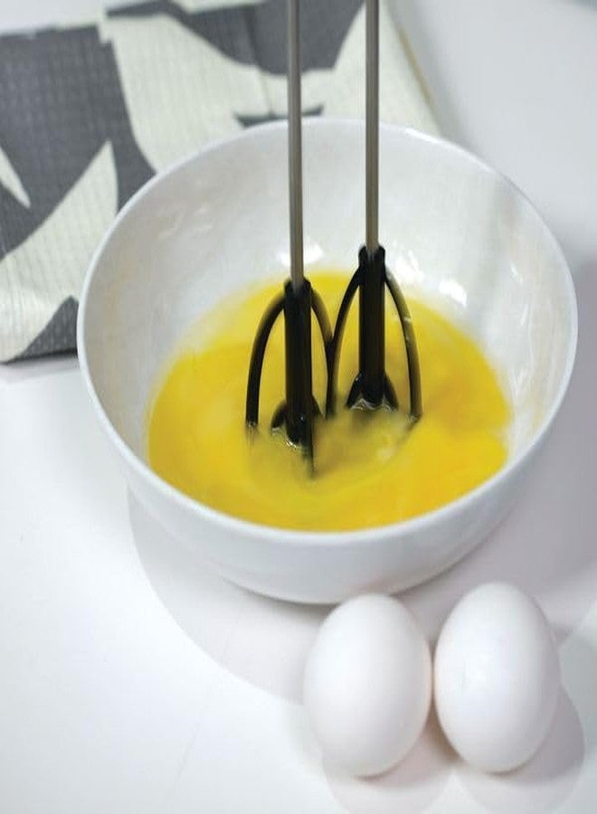 Jokari Easy Whisk One-Handed Mixer for Simple Whisking for Cooks of Any Age. Press and Beat Technology with Dual Beaters to Mix, Stir and Blend Ingredients Quickly. Great for Kids, Adults and Seniors - Image 4