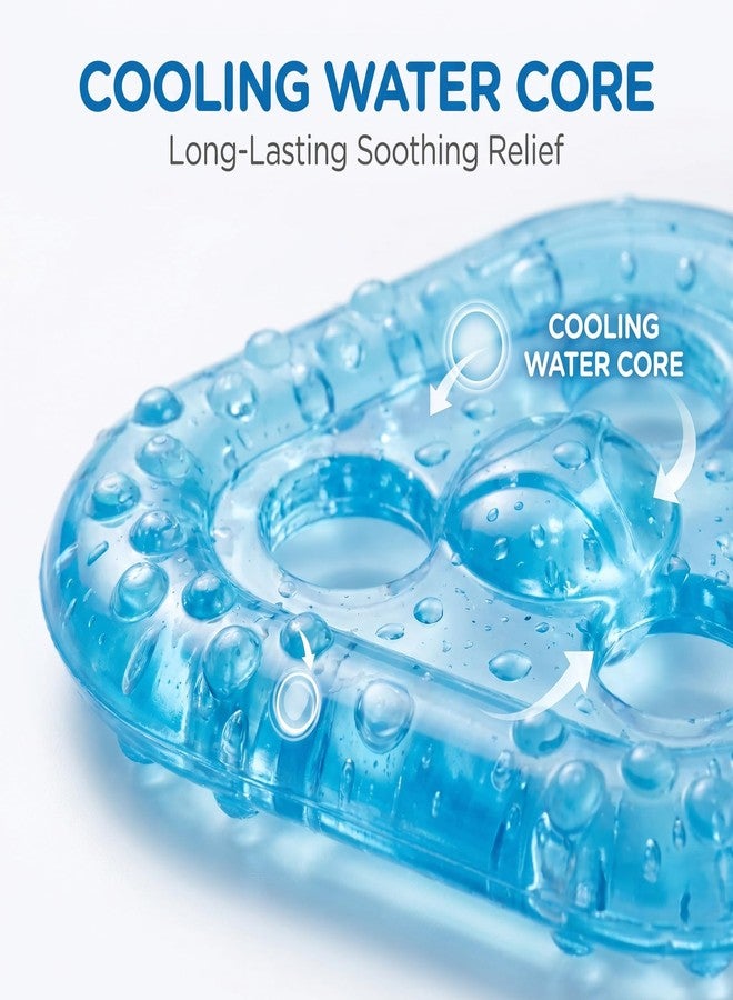 NVS KIDS Baby Water Teether Toys – BPA-Free Cooling Teething Ring for Infants 3+ Months, Soothing Gum Relief, Easy Grip Soft Silicone Teether, Safe Non-Toxic Baby Teething Toy - Image 5