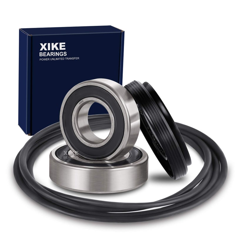 XiKe 4036ER2003A, 4036ER4001C, 4280FR4048C and 4280FR4048K Front Load Washer Tub Bearing ＆ Seal Kit Rotate Quiet and Durable, Replacement for LG and Kenmore Etc. - Image 1