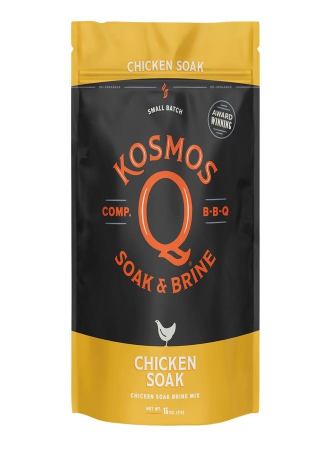 Kosmos Q مزيج توابل كوسموس كيو لتتبيل الدجاج، السكر البني، وصلصة ورشسترشاير، مناسب للدجاج الكامل، صدور الدجاج، شرائح الدجاج، الشواء، التحميص، التدخين، يحافظ على رطوبة الدجاج، نكهة لذيذة، سهل التحضير، عبوة 16 أونصة - Image 1