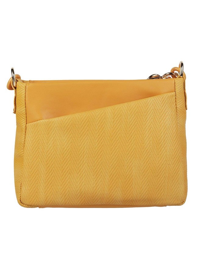 Metro Metro Womens Synthetic Yellow Zip Top Sling (One Size) - Image 3