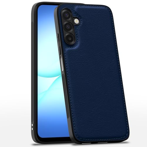 Pikkme Back Cover for Samsung Galaxy M17 5G / A17 5G / F17 5G | Full Camera Protection, Raised Edges & Super Soft-Touch Bumper Case (Blue) - Image 1