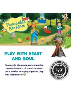 Peaceable Kingdom Dinosaur Escape Cooperative Memory Game of Logic and Luck for 2 - 4 Kids Ages 4 +