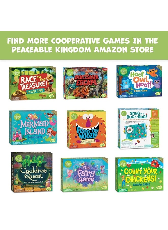Peaceable Kingdom - Peaceable Kingdom Dinosaur Escape Cooperative Memory Game of Logic and Luck for 2 - 4 Kids Ages 4 + - Image 1