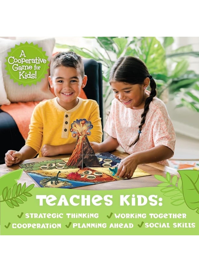 Peaceable Kingdom - Peaceable Kingdom Dinosaur Escape Cooperative Memory Game of Logic and Luck for 2 - 4 Kids Ages 4 + - Image 1