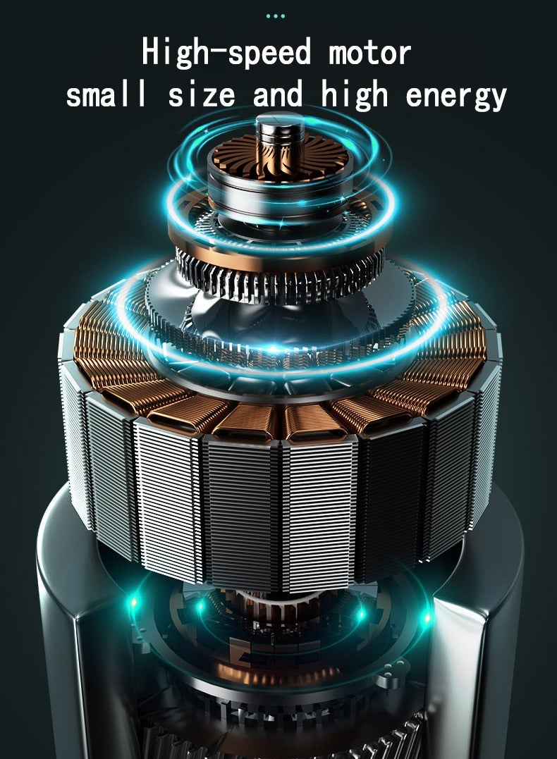 ماكينة حلاقة كهربائية وشفرة حلاقة للرجال، ماكينة حلاقة ترددية صغيرة الحجم وسهلة السفر مع شفرات عائمة، قابلة لإعادة الشحن عبر USB، منخفضة الضوضاء، مثالية للعناية الشخصية أثناء التنقل - Image 5