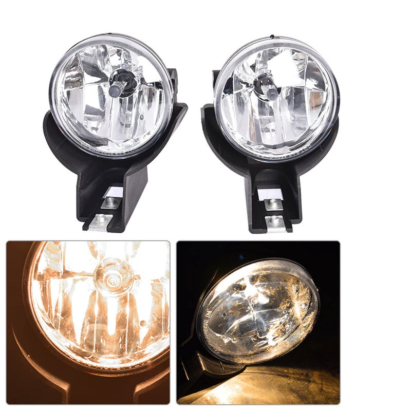 munirater CH2592104 CH2593104 Fog Lights with Bulbs Replacement for Dakota 1997-2000 Pickup Truck Replacement for Durango 1998-2000 Lighting OE Fitment Set (2-Pack) - Image 4