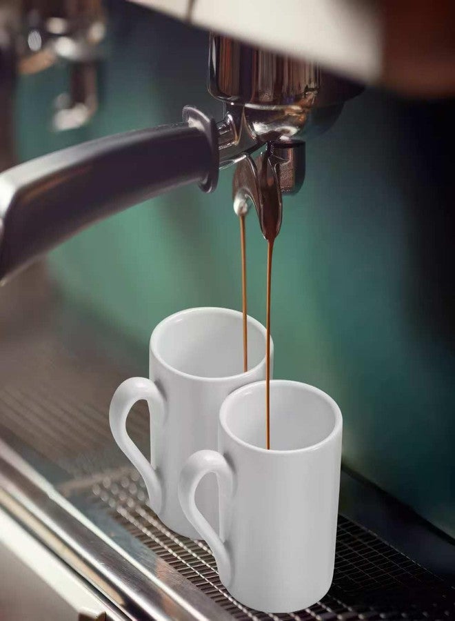 Stylusella Pure White Ceramic Espresso Cup (2 oz/60 ml), set of two - Image 4