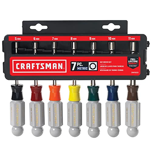 CRAFTSMAN CRAFTSMAN 7PC METRIC NUT DRIVR ST CMHT65121 - Image 3