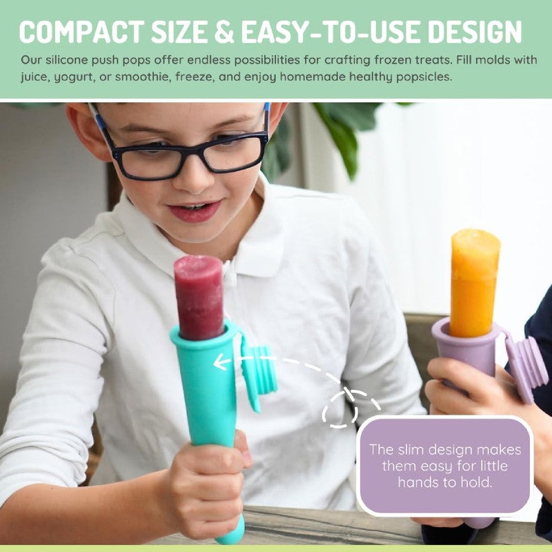 Melii Push Pops - Animal 2 pack - Shark + Bear (6sets/inner) - Image 5