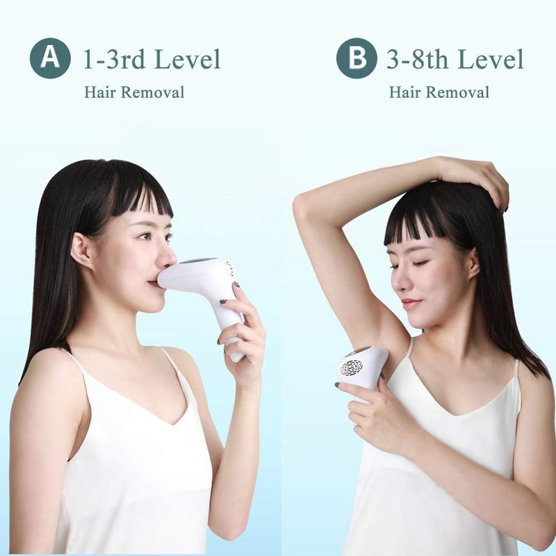 SENVIL IPL Laser Hair Removal Device – 999,000 Flashes, LCD Display, Painless Home Hair Remover for Women & Men, Face, Bikini, Legs, and Full Body Use - Image 2