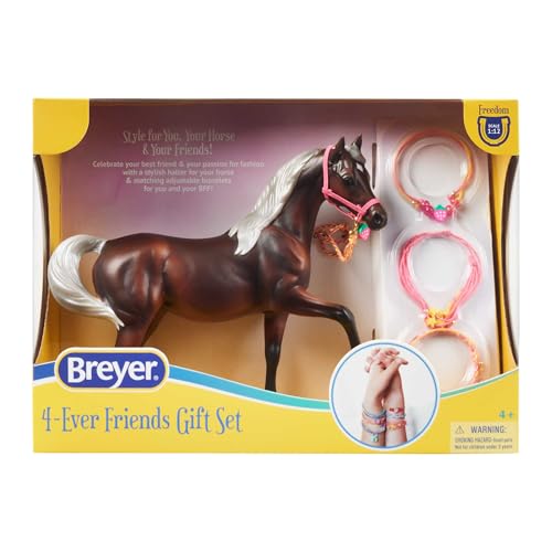 Breyer Freedom Series 4Ever Friends Gift Set Pink Perfection Horse Figurine Model BFS10438 - Image 5