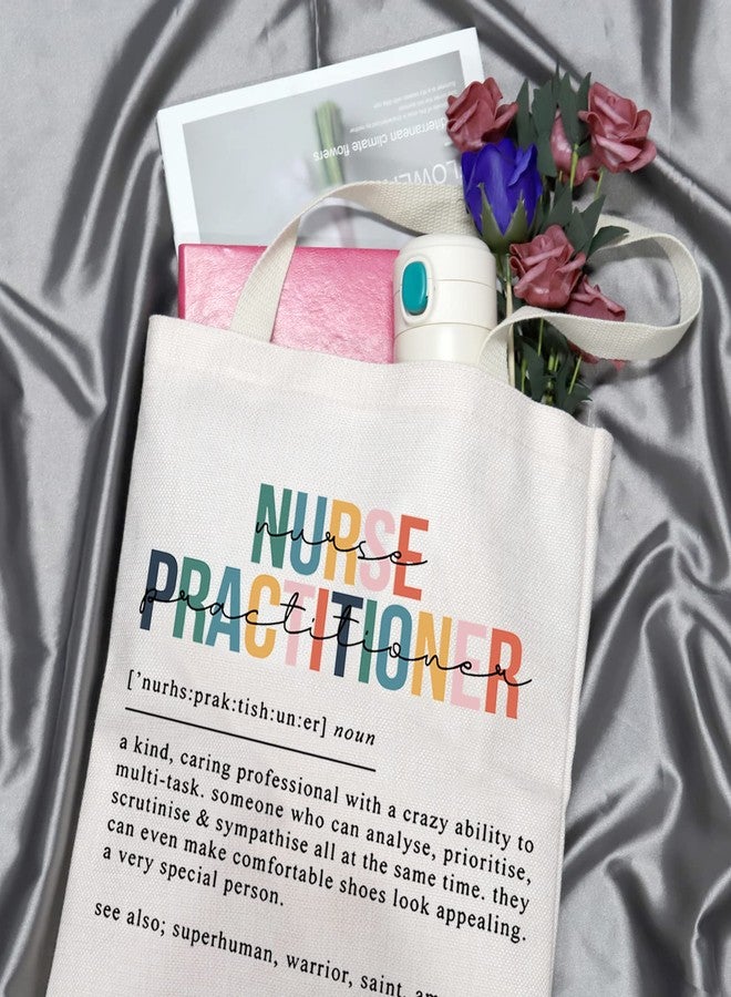 GJTIM NP Gift Nurses Practitioner Definition Gift Tote Bag for RN Nursing Graduation Birthday Christmas Nurse's Day (Nurses Practitioner Tote) - Image 3