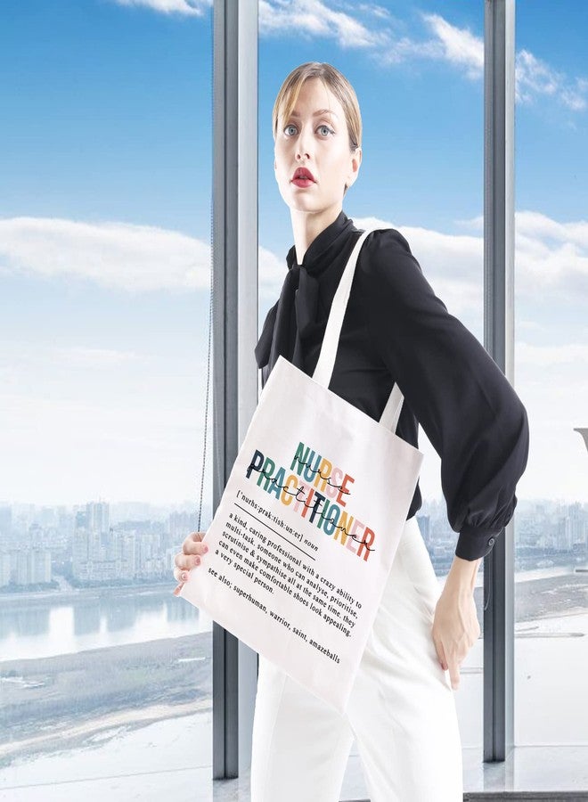 GJTIM NP Gift Nurses Practitioner Definition Gift Tote Bag for RN Nursing Graduation Birthday Christmas Nurse's Day (Nurses Practitioner Tote) - Image 5