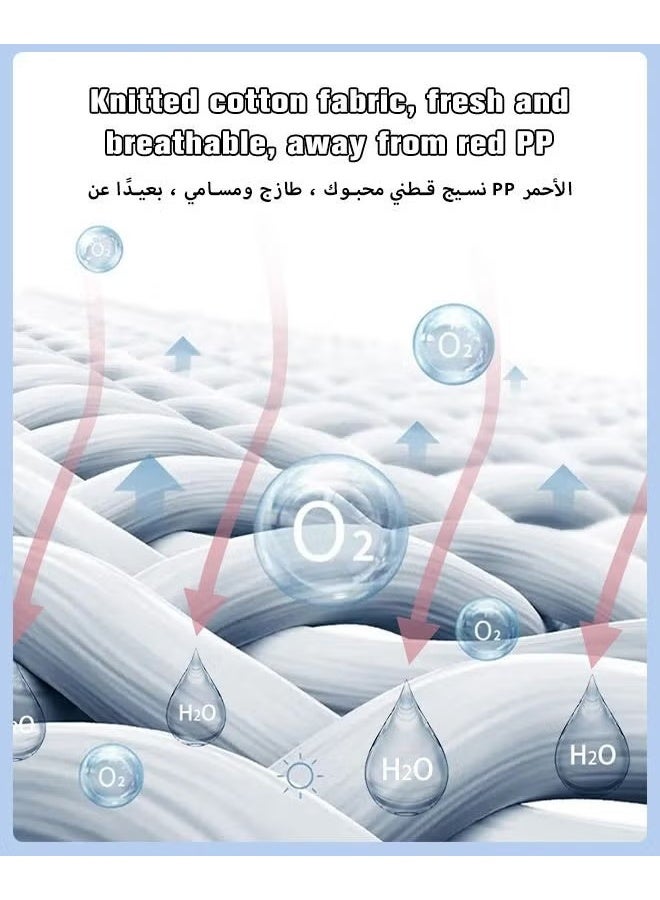 4 قطعة بوتي تدريب الملابس الداخلية ، 6 طبقات التنفس القطن ممتص المدرب بنطلون للأطفال الصغار طفل الأولاد البنات مقاومة للماء - Image 5