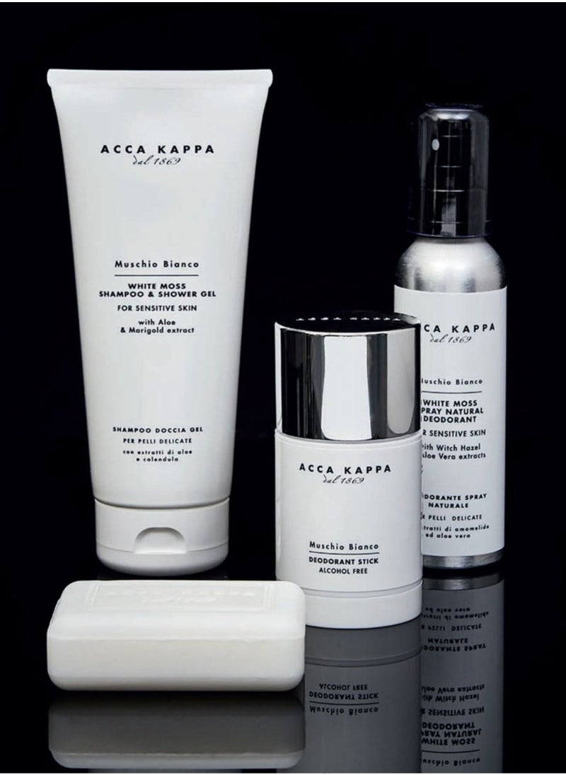 ACCA KAPPA White Moss | Shampoo & Shower Gel 200 ML  - Image 2