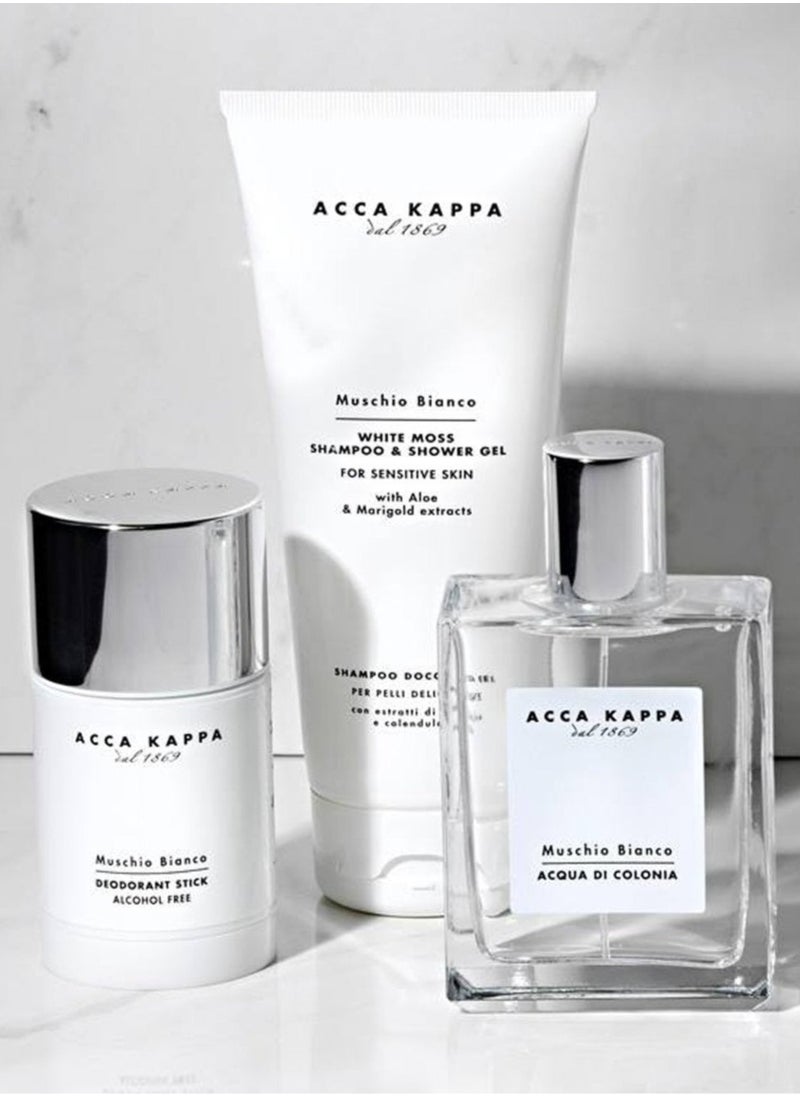 ACCA KAPPA White Moss | Shampoo & Shower Gel 200 ML  - Image 3