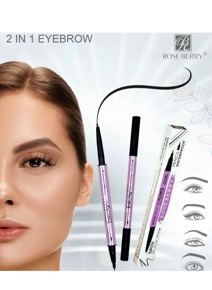 Brow Blade Pencil Waterprrof Dark brown - Orignal