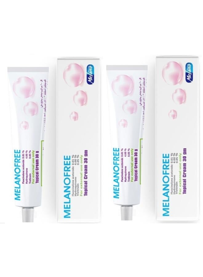Melano Pharma 2 Pieces Melanofree Cream 2 X 30 gram - Image 1