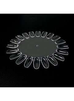 HONBAY 20Pcs Plastic 20 Tips False Nail Swatches Wheels Nail Art Color Polish Display Wheel For Manicure  - Image 5