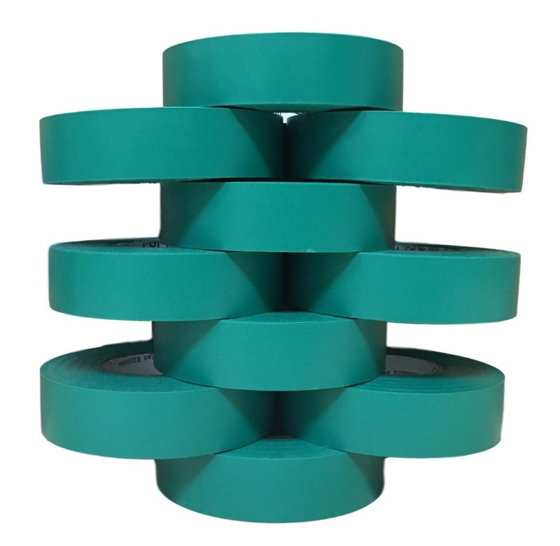 TradeGear Electrical Tape (10PK) Green Matte – Waterproof, Flame Retardant, Strong Rubber Based Adhesive, UL Listed – Rated for Max. 600V and 80oC Use – Measures 60’ x 3/4" x 0.07" - Image 3