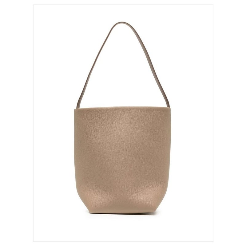 2025 Spring Festival The Rw Bucket Shoulder Cowhide Large Capacity Niche Handbag Genuine Leather Women'S Bag - Image 2