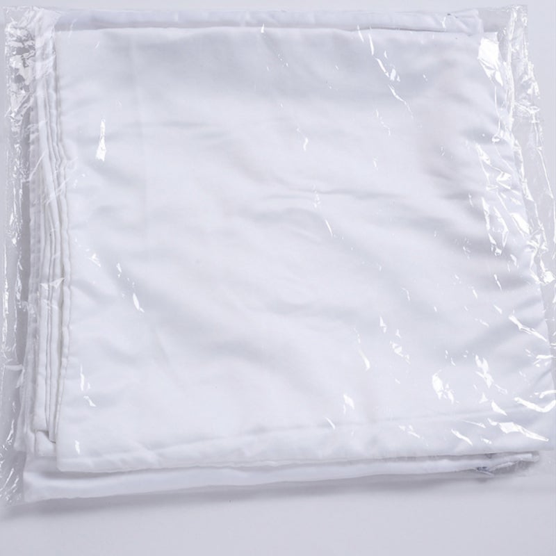 Pillow Inserts 35X35Cm Soft Polyester-Cotton Blend Fabric Cushion Core - Lightweight PP Cotton Filling Throw Pillows for Home Living Room Bedroom Decor - Image 3