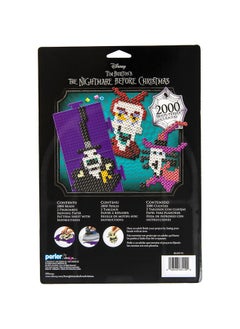 Perler Perler Tim Burton's The Nightmare Before Christmas Kid's Crafts, Pattern Sizes Vary, Multicolor 2005  - Image 2