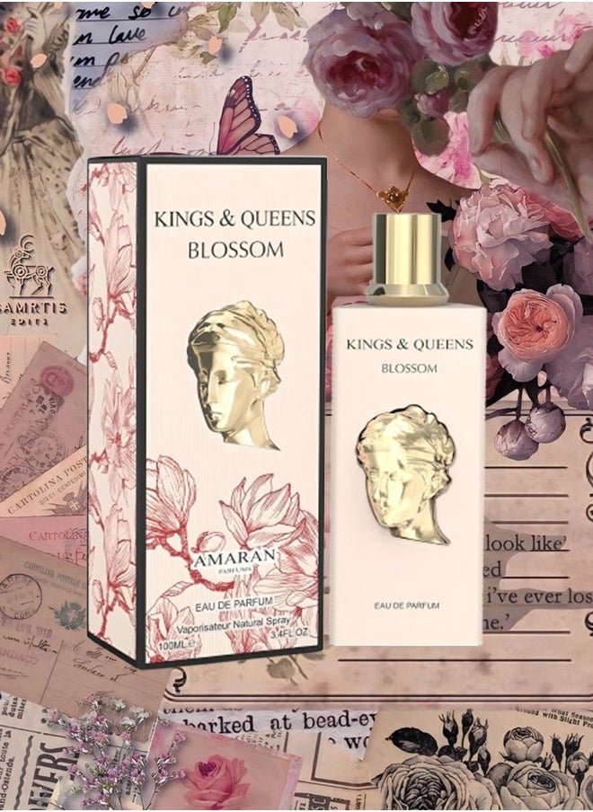 AMARAN 12 Pieces Kings And Queens Blossom Perfume For Women 100ml EDP  - Image 2