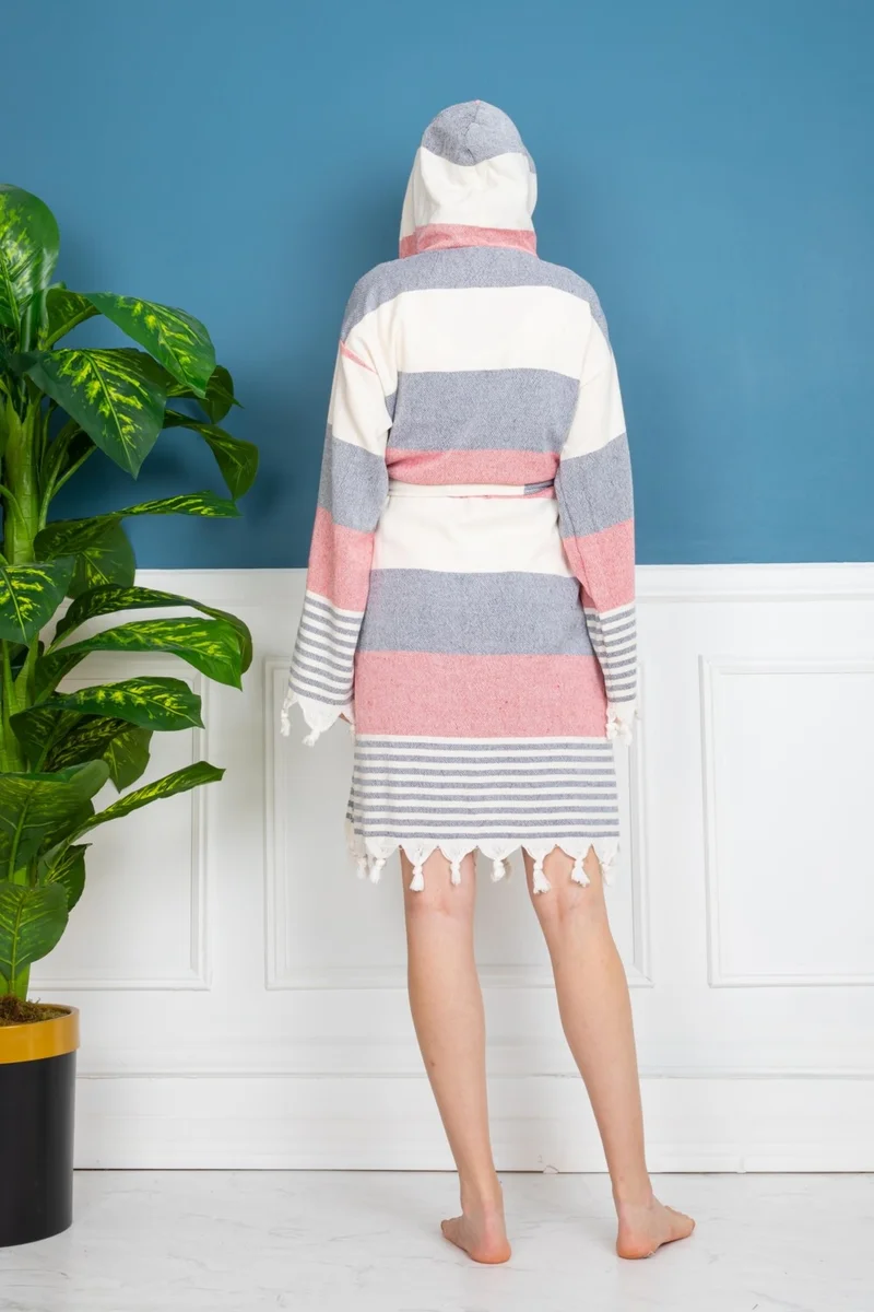 افميريس Cotton Loincloth Bathrobe
