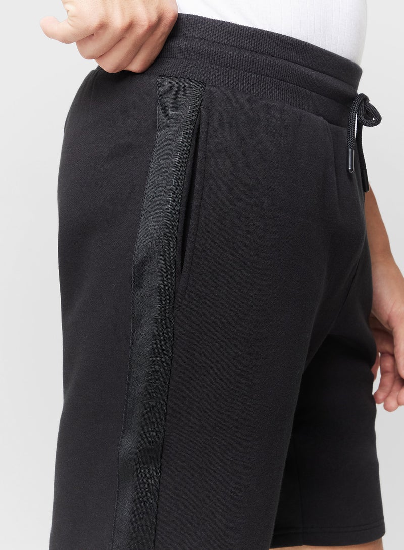 EMPORIO ARMANI Logo Drawstring Shorts - Image 4