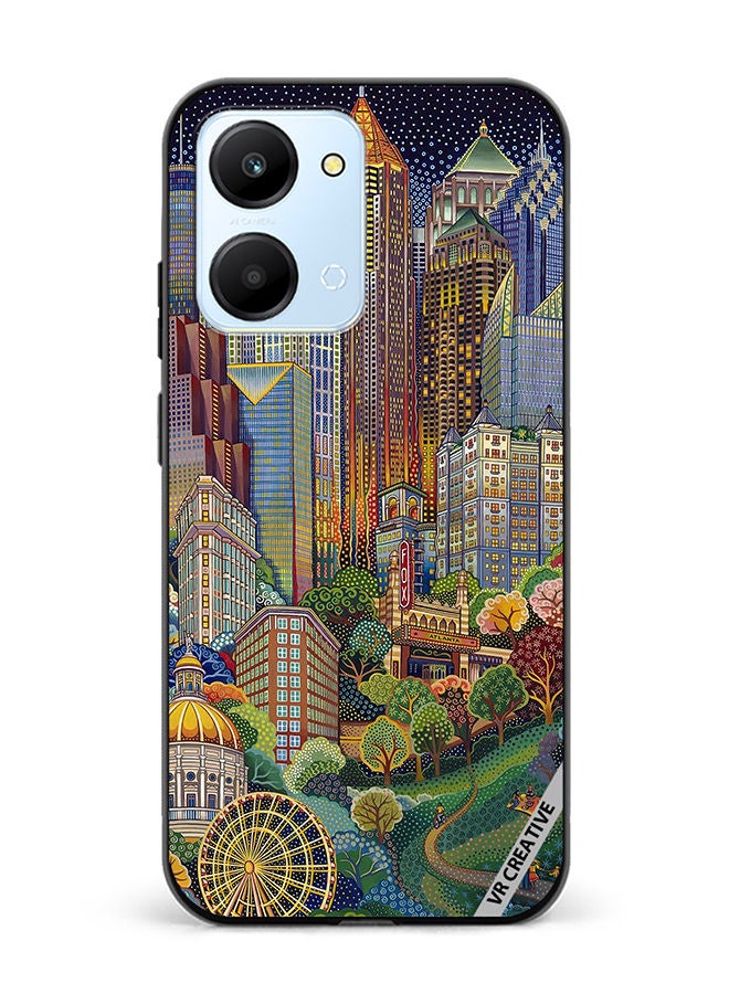 VR CREATIVE Protective Case Cover For Honor Play7T Design Multicolour - Image 1