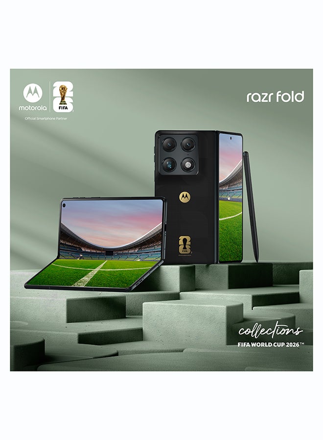 Motorola Razr Fold Dual SIM 5G Black FIFA World Cup 26™ Collection 16GB RAM  512GB  with moto pen ultra and Free Gifts - Middle East Version - Image 2