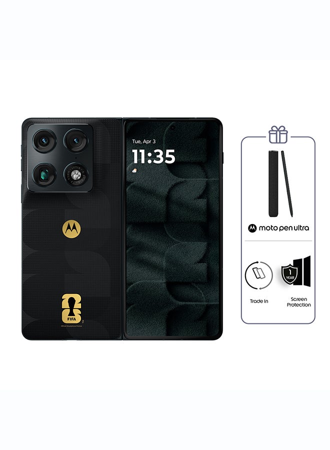 Motorola Razr Fold Dual SIM 5G Black FIFA World Cup 26™ Collection 16GB RAM  512GB  with moto pen ultra and Free Gifts - Middle East Version - Image 1